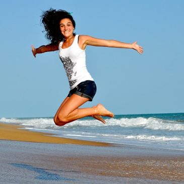 Jumping Girl